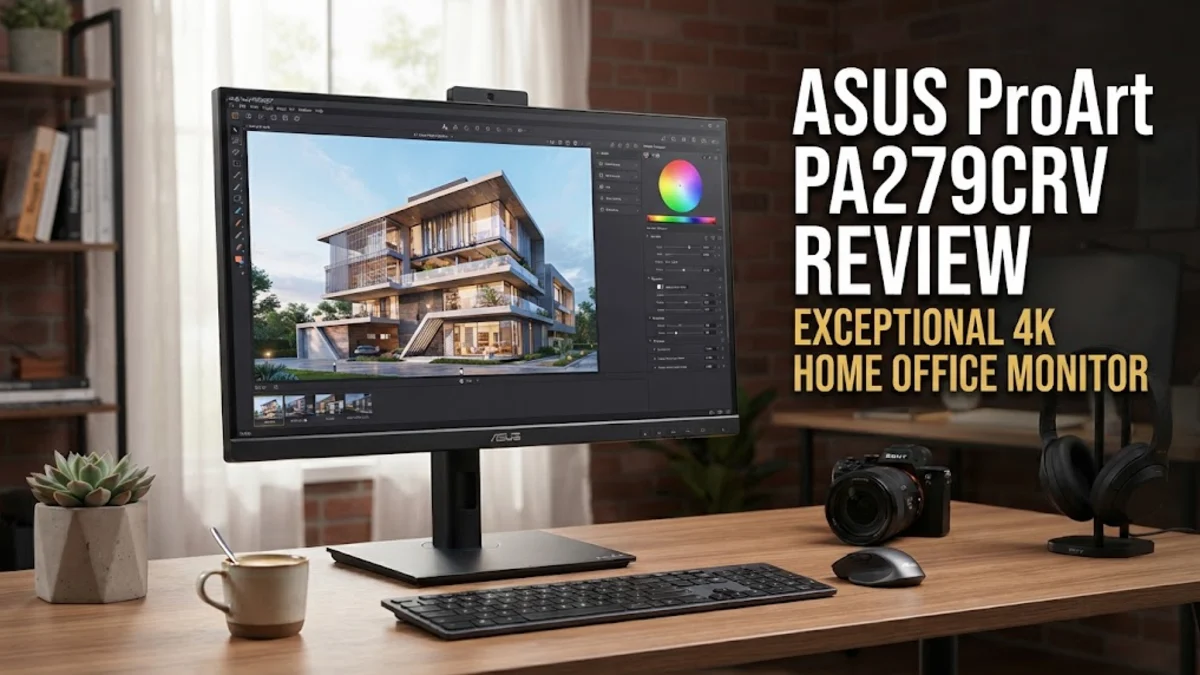 ASUS ProArt PA279CRV Review: Exceptional 4K Home Office Monitor