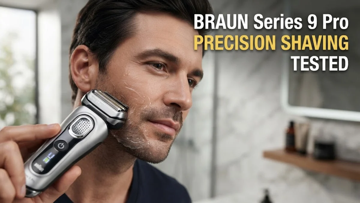 Braun Series 9 Pro Review: Precision Shaving Tested