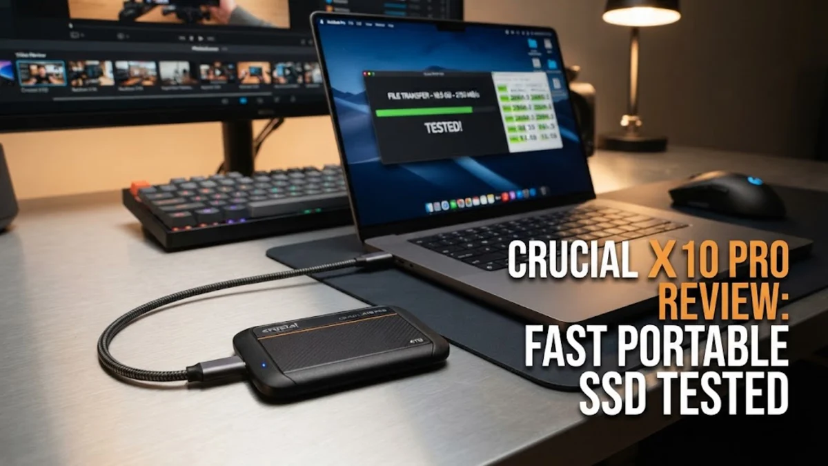 Crucial X10 Pro Review: Fast Portable SSD Tested