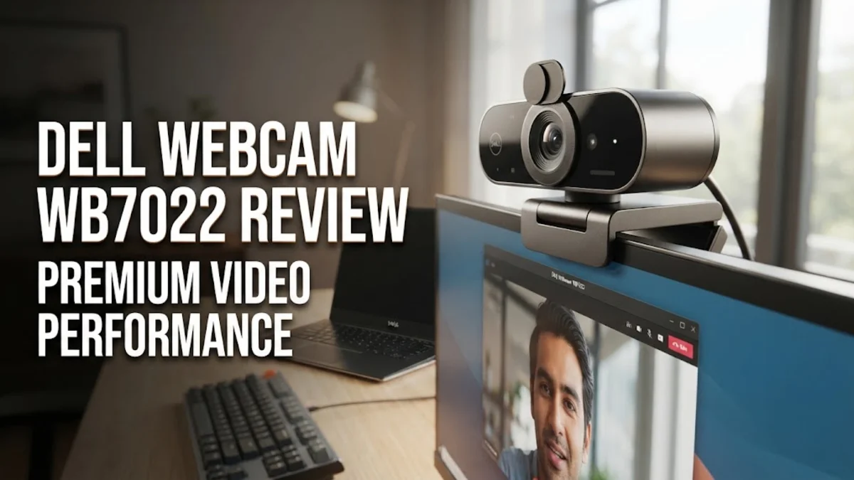 Dell Webcam WB7022 Review: Premium Video Performance