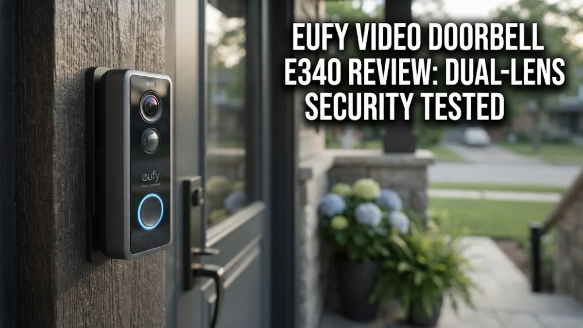 Eufy Video Doorbell E340 Review: Dual-Lens Security Tested