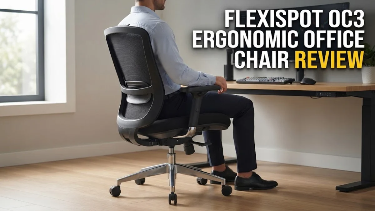 Flexispot OC3 Ergonomic Office Chair Review