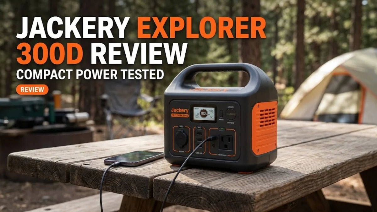 Jackery Explorer 300D Review: Compact Power Tested