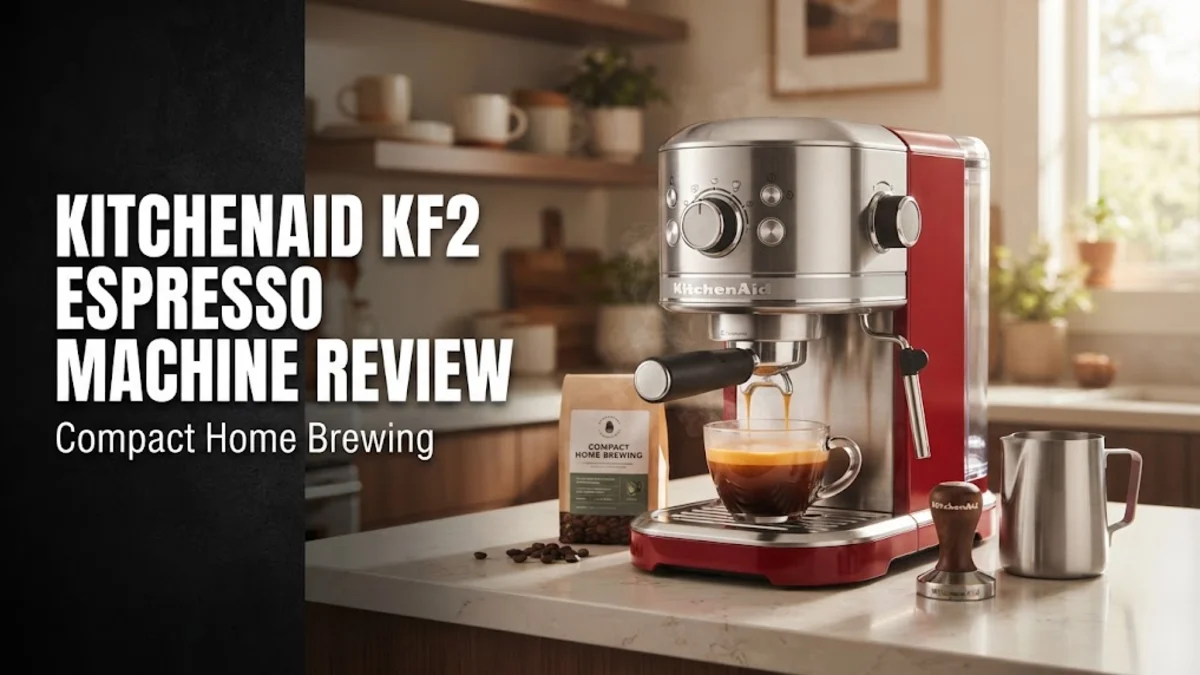 KitchenAid kf2 espresso machine Review: Compact Home Brewing