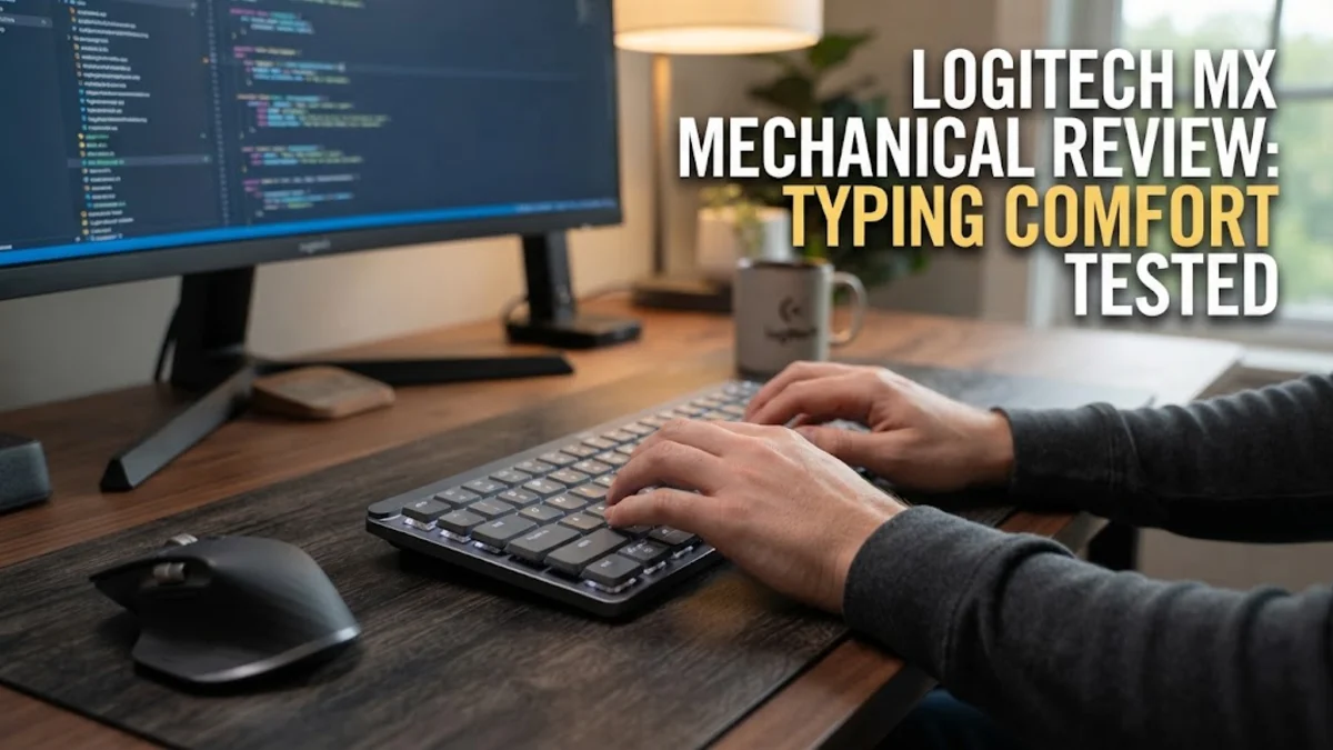 Logitech MX Mechanical Review: Typing Comfort Tested