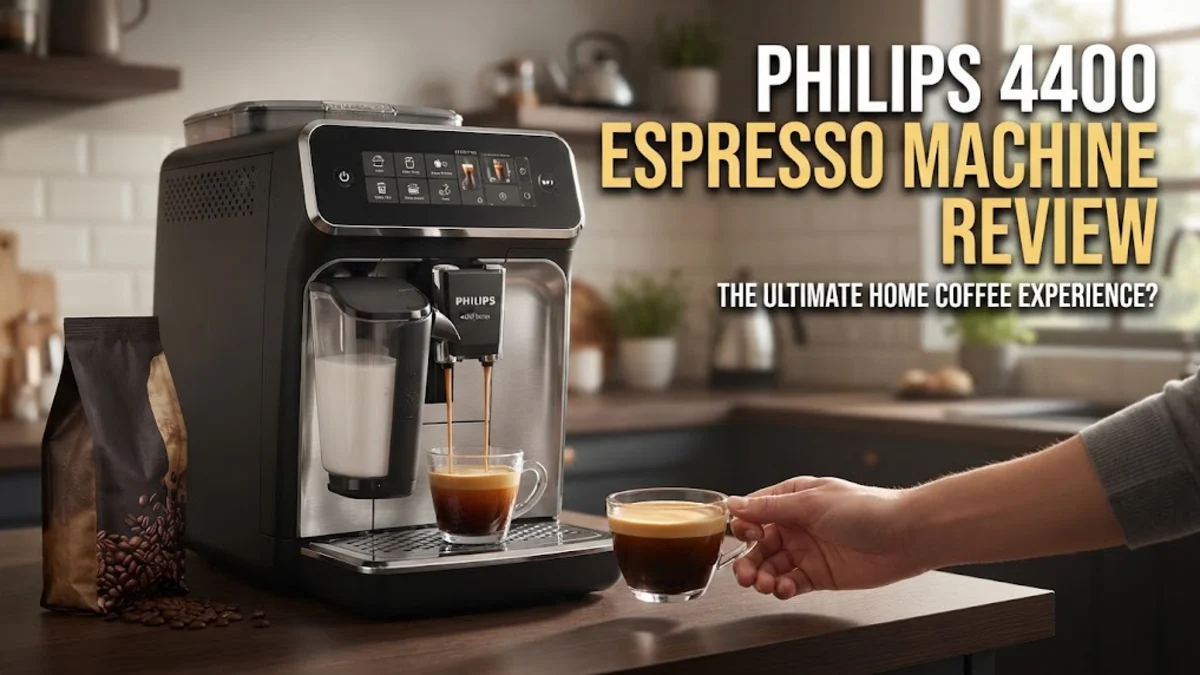 Philips 4400 Espresso Machine Review
