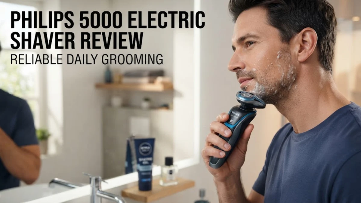 Philips 5000 Electric Shaver Review: Reliable Daily Grooming