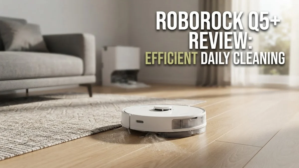 Roborock Q5+ Robot Vacuum Review: Efficient Daily Cleaning
